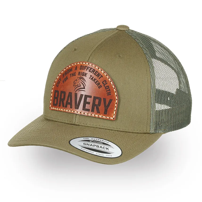 Intrepid Flexfit® Classic Retro Trucker Cap- Khaki