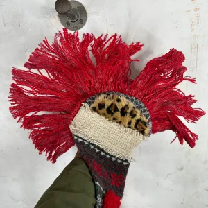 Junya Patchwork Mohawk Beanie
