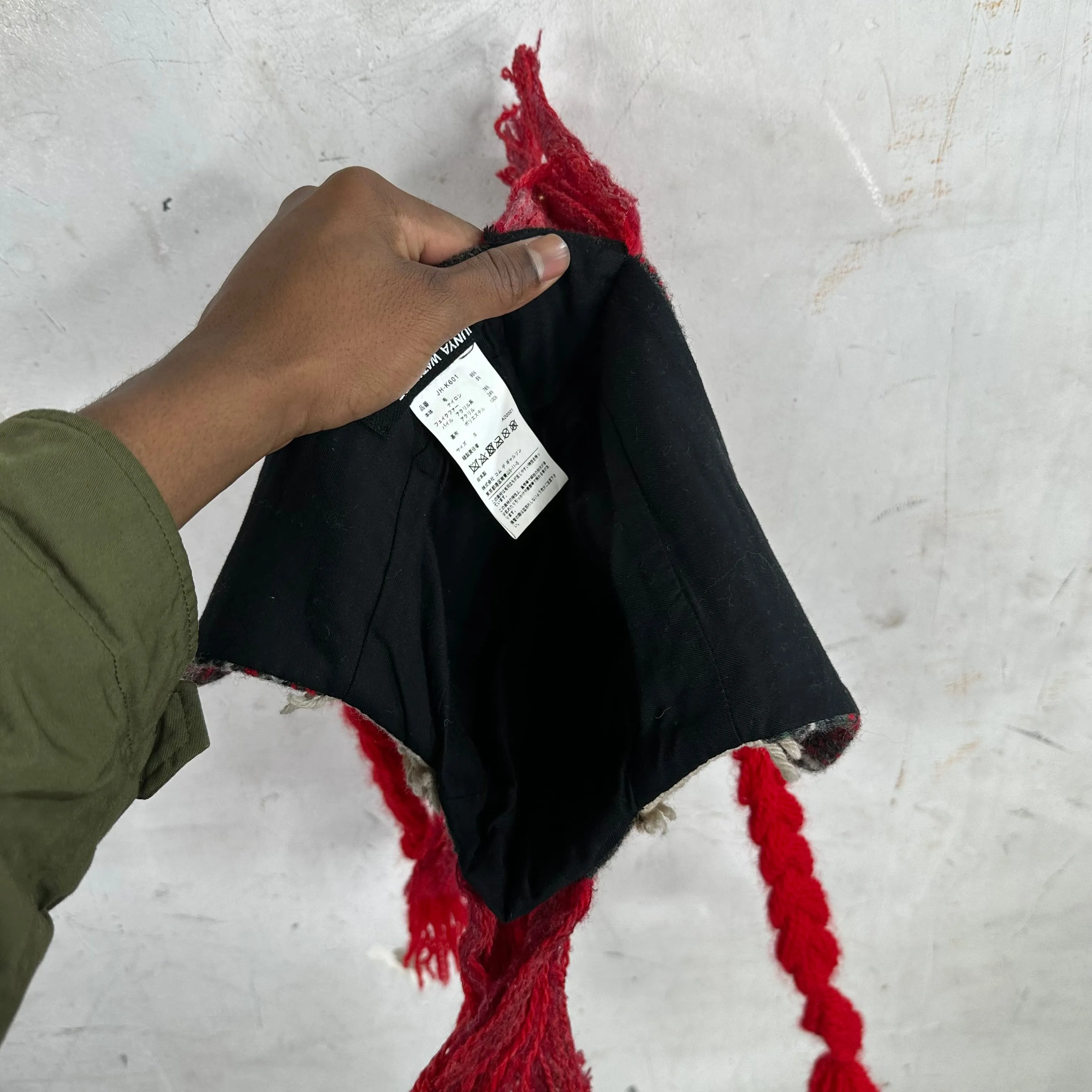 Junya Patchwork Mohawk Beanie