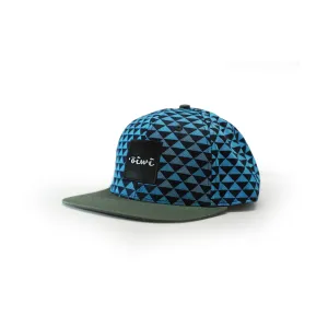Kkau Flat Bill Leather Strap Hat