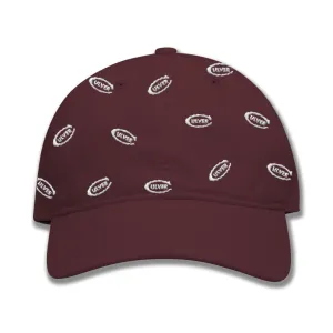 Maroon & White Mini Culver' Logo Hat