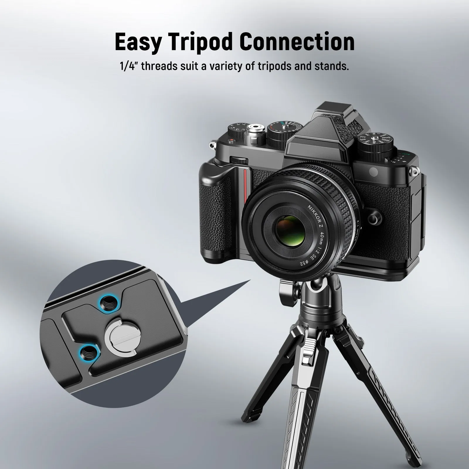 NEEWER CA073 Handgrip L Shape Grip for Nikon Z f