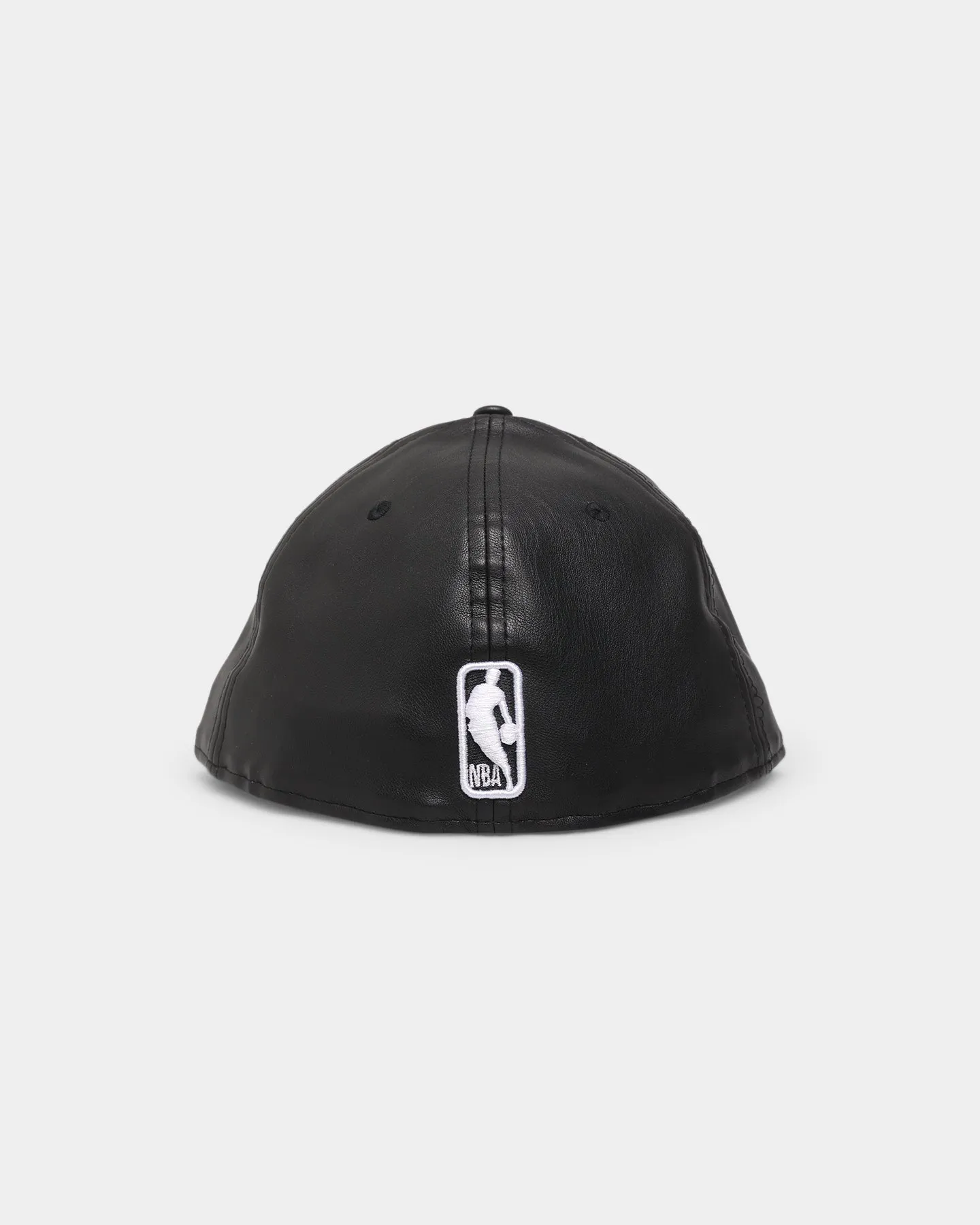 New Era Chicago Bulls 'PU Leather' 59FIFTY Fitted Black Leather