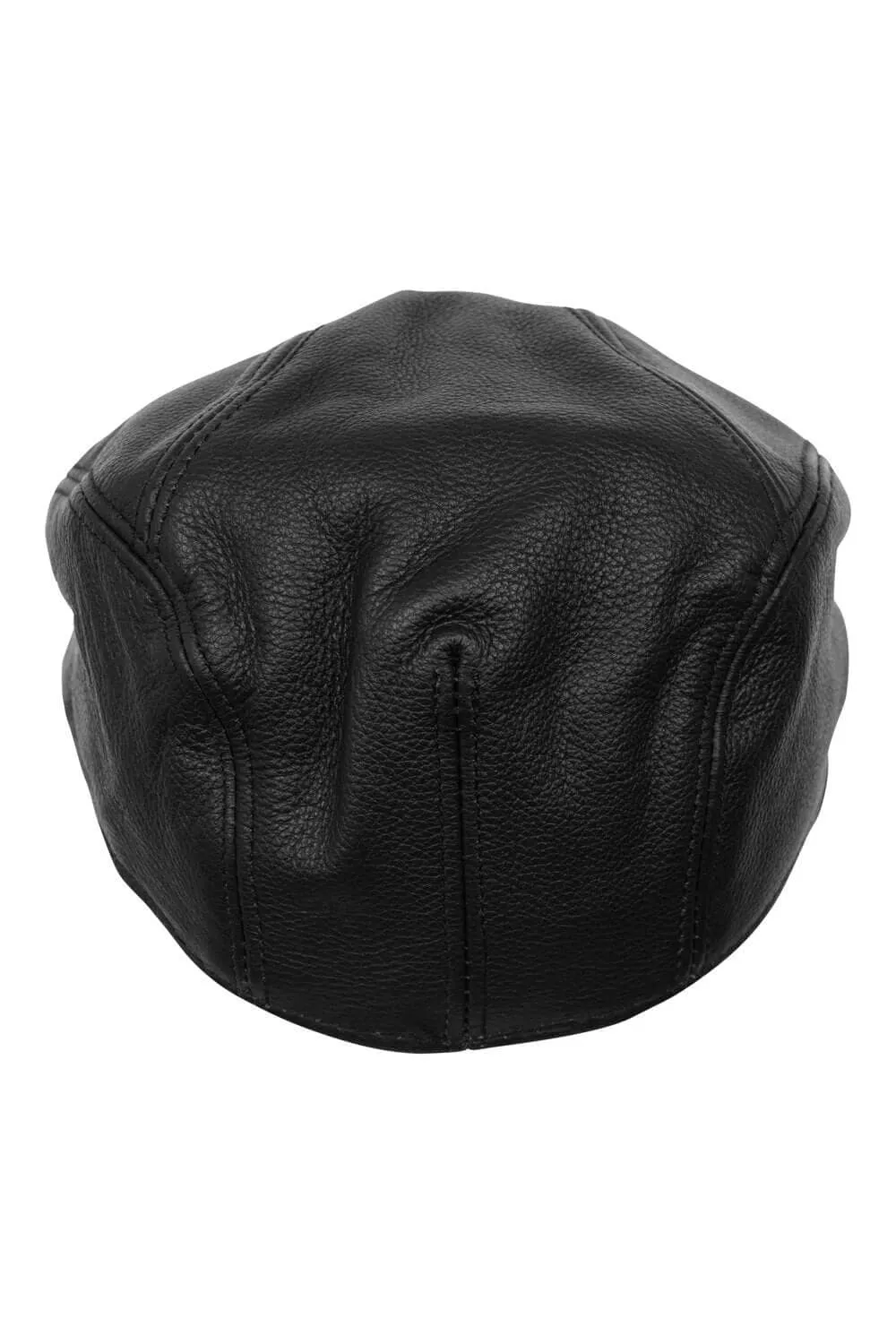 New Real Cow Leather Ivy Flat Newsboy cap Gatsby Golf Hat Driver Cabbie