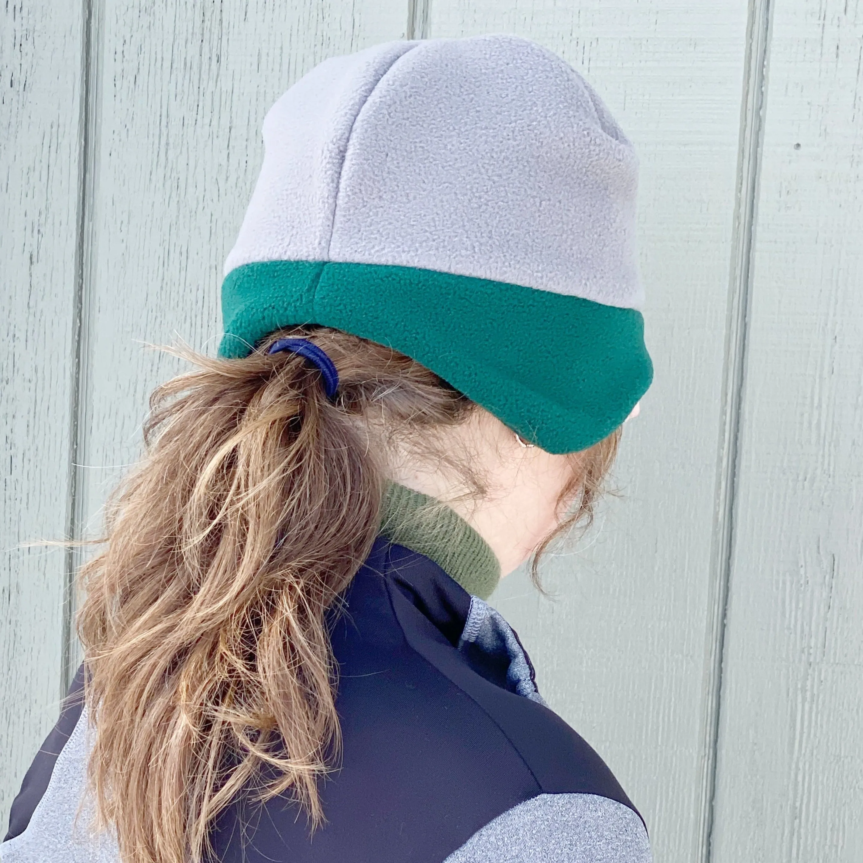 Patchwork Fleece Hat for Women, Unitstyle, Men's or Fashion Beanie Earflap Hat for Winter