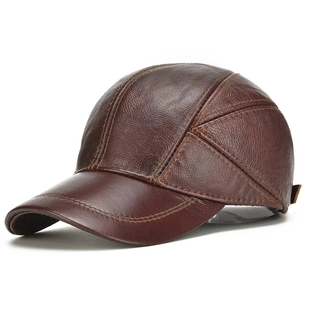 Pioneer Leather Cap
