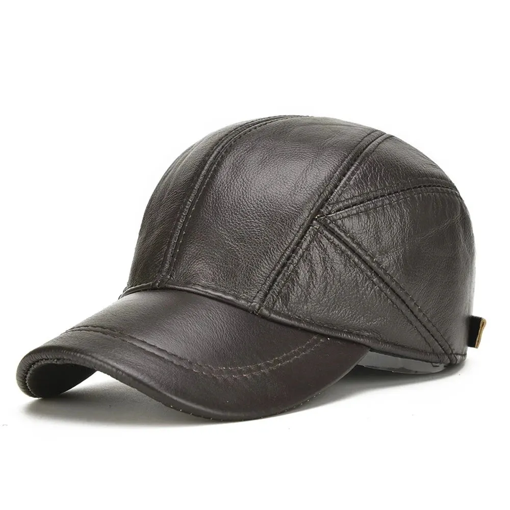 Pioneer Leather Cap