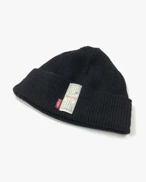 Samurai Jeans SJ501NC Knit Watch Cap - Black