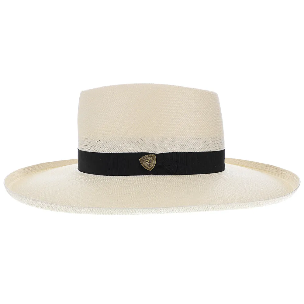 San Juan - Dobbs Shantung Straw Fedora Hat