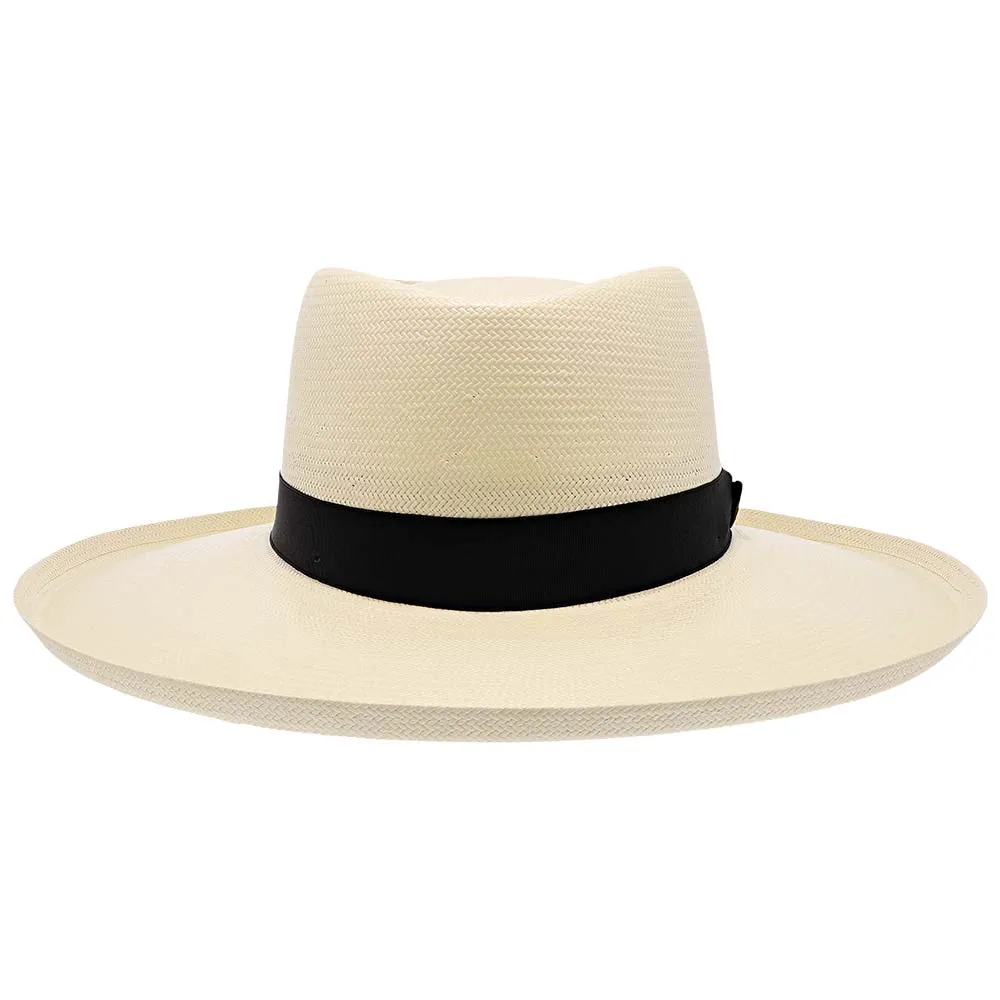 San Juan - Dobbs Shantung Straw Fedora Hat