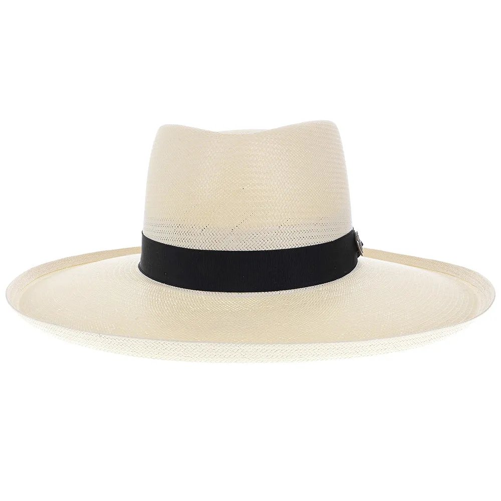 San Juan - Dobbs Shantung Straw Fedora Hat