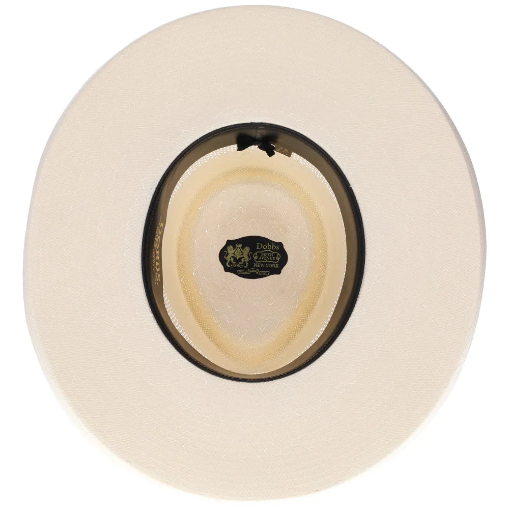 San Juan - Dobbs Vented Shantung Straw Fedora Hat