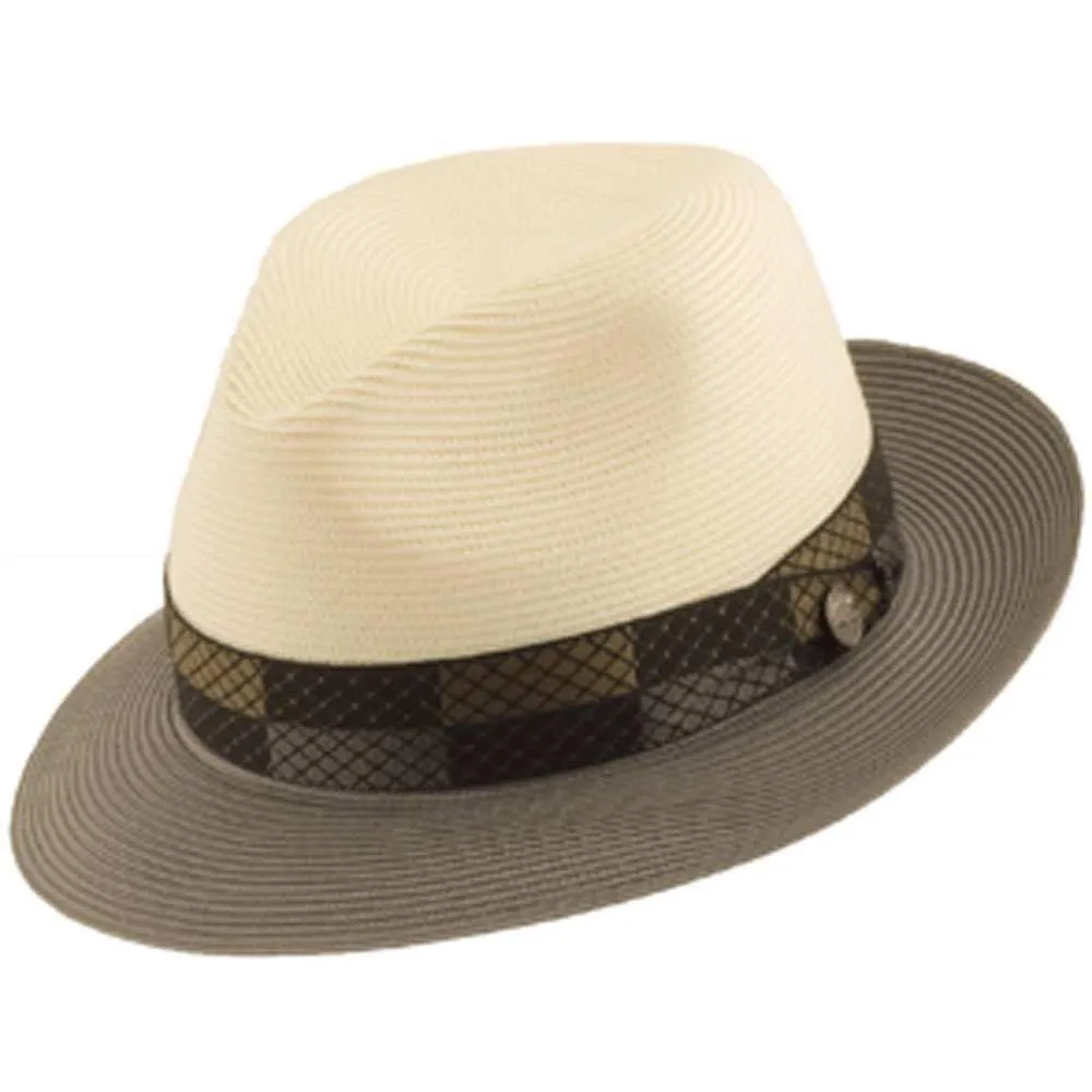 Stetson Andover Florentine Milan Straw Fedora