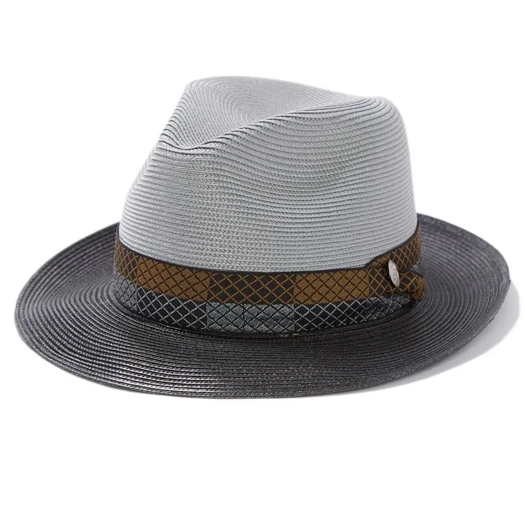 Stetson Andover Florentine Milan Straw Fedora