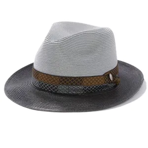 Stetson Andover Florentine Milan Straw Fedora