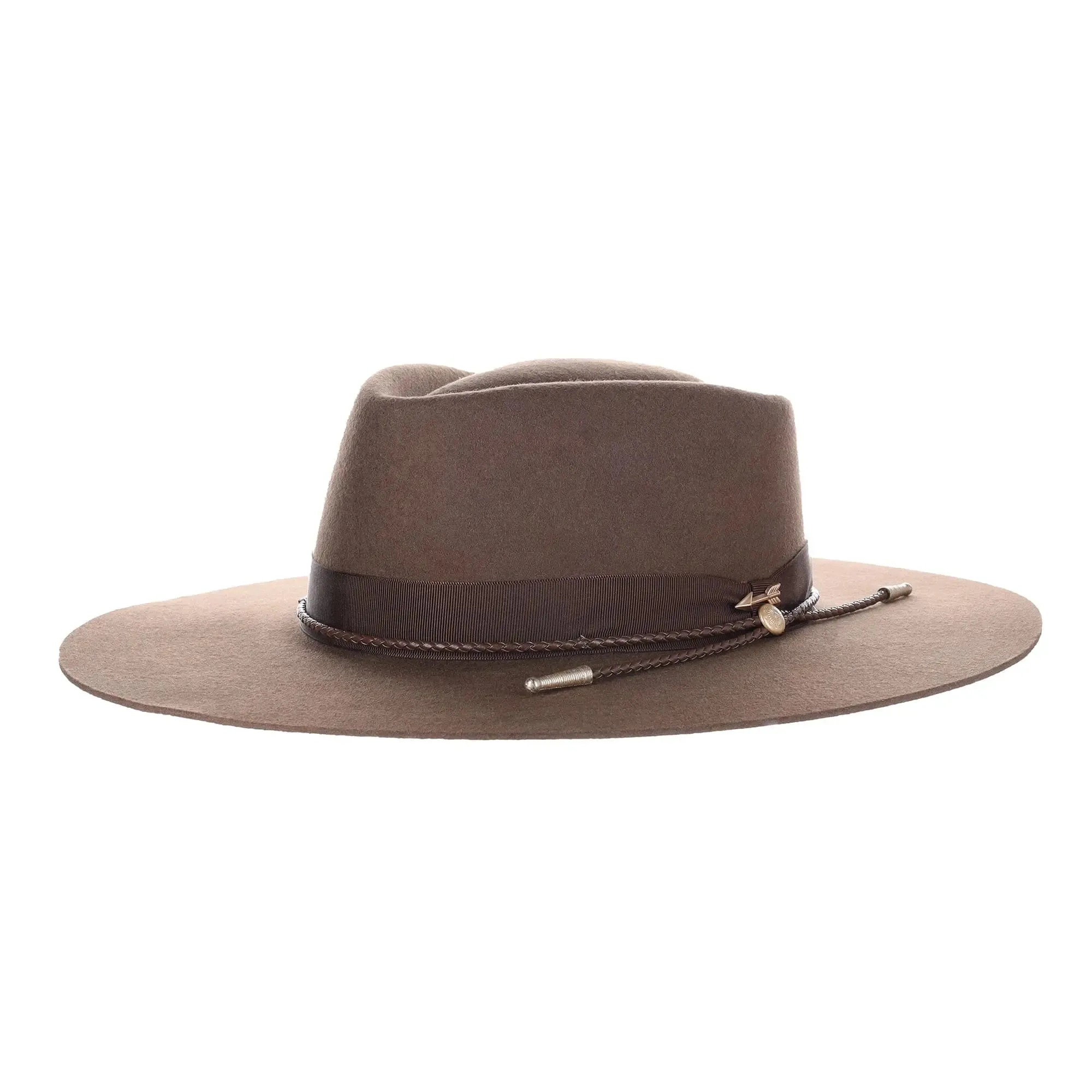 Stetson Dylan Wool Felt Wide Brim Fedora