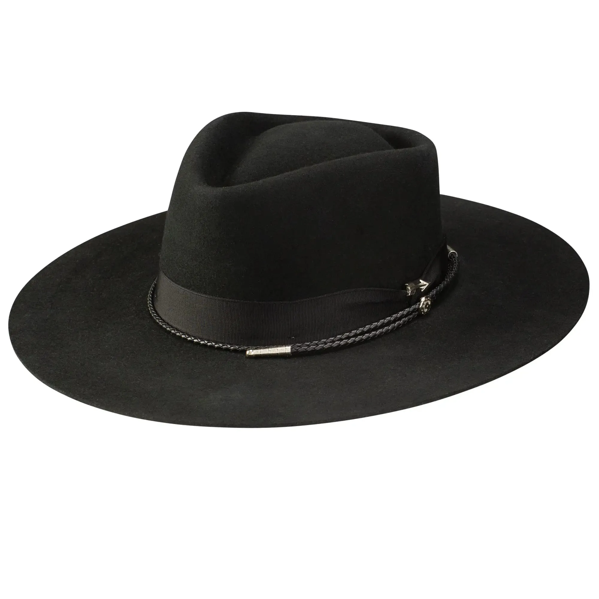 Stetson Dylan Wool Felt Wide Brim Fedora