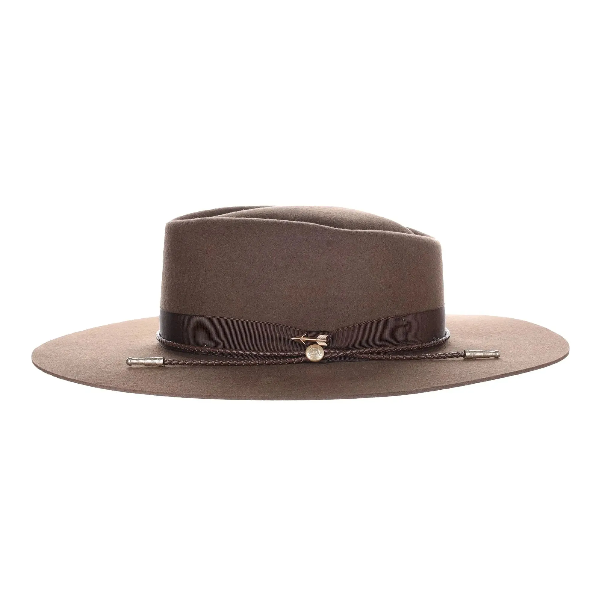 Stetson Dylan Wool Felt Wide Brim Fedora