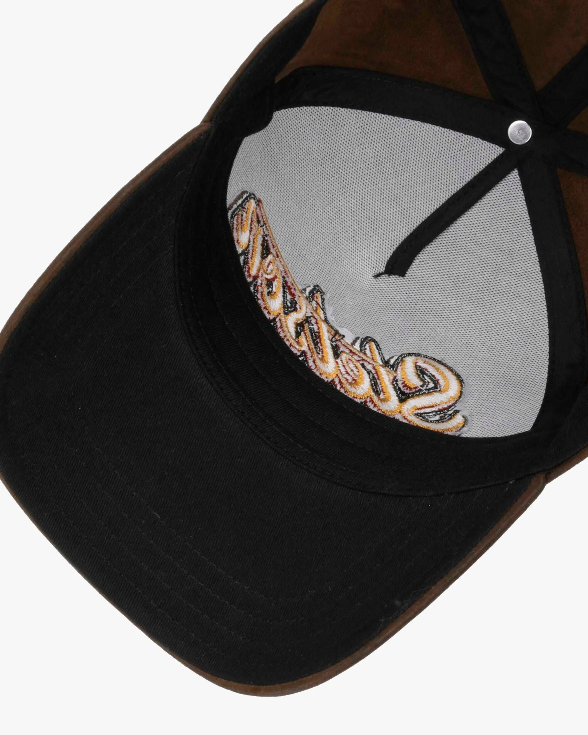 Stetson Oily Goat Suede Trucker Cap - Mud