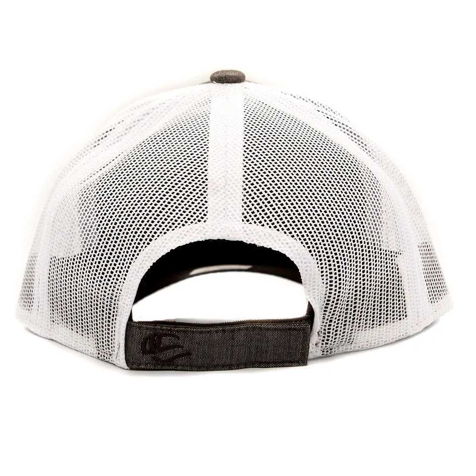 Stone Leather Patch Cap