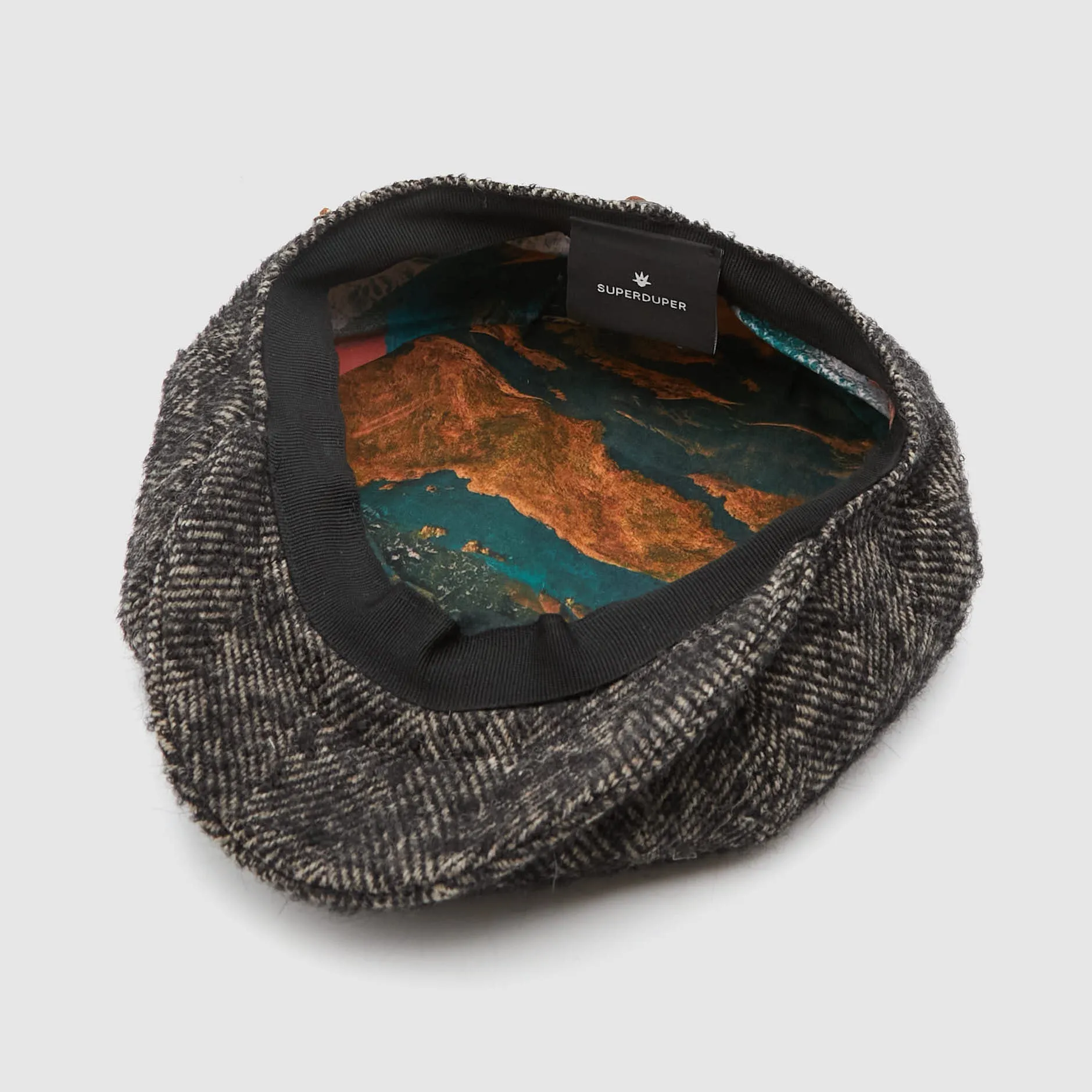 Superduper Wool Blend News Boy Cap