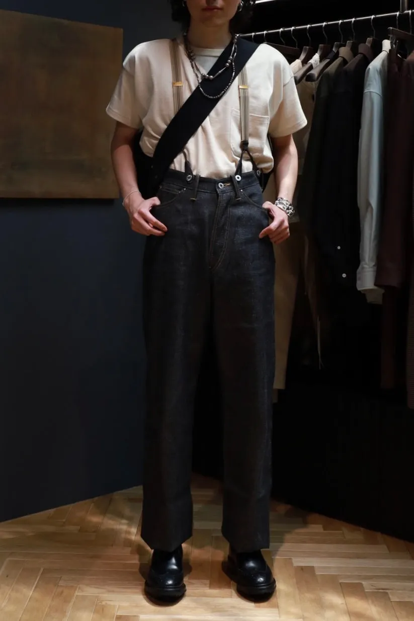 Taiga Takahashi NEWSBOY BAG (BLACK)
