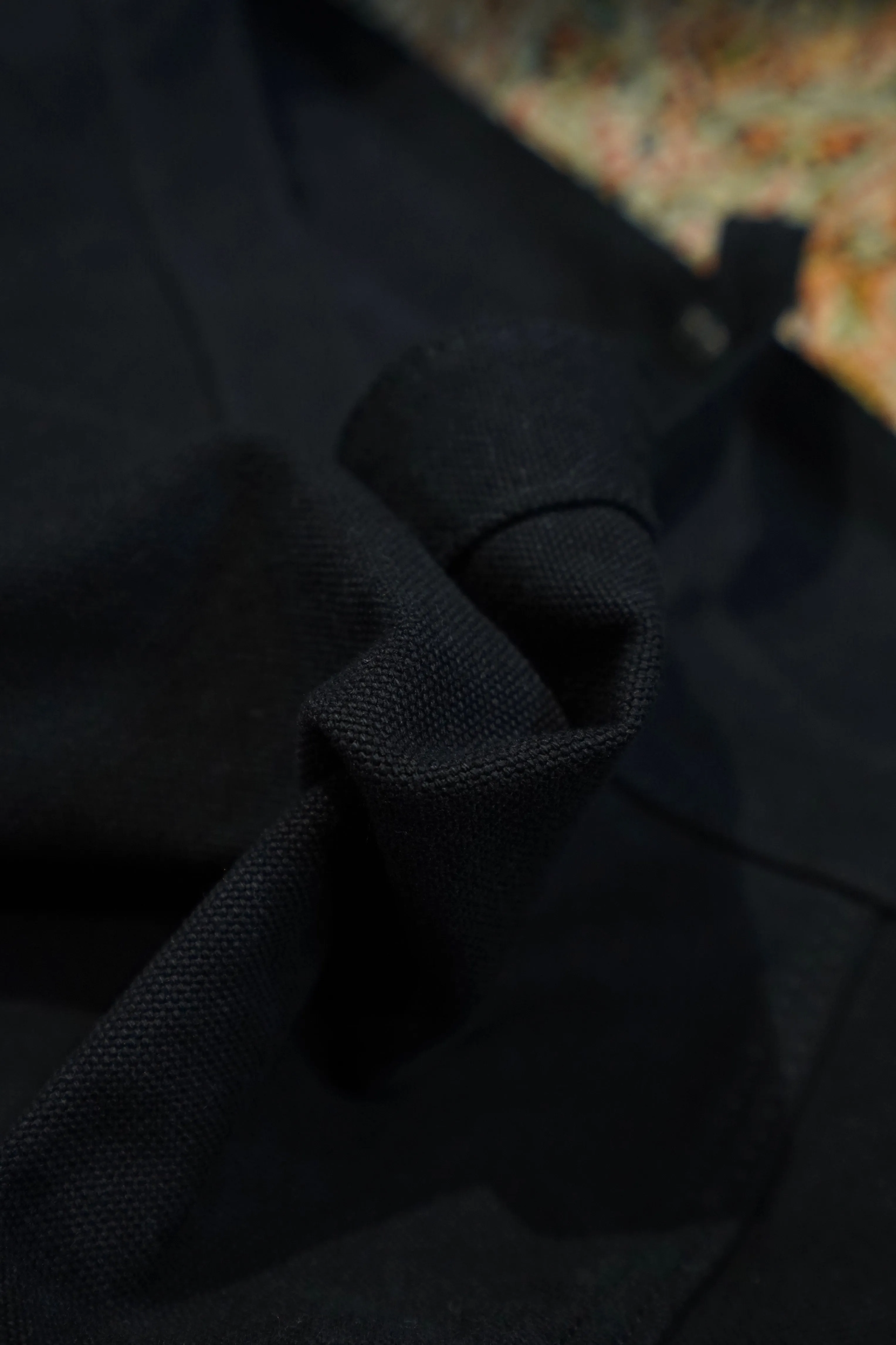 Taiga Takahashi NEWSBOY BAG (BLACK)