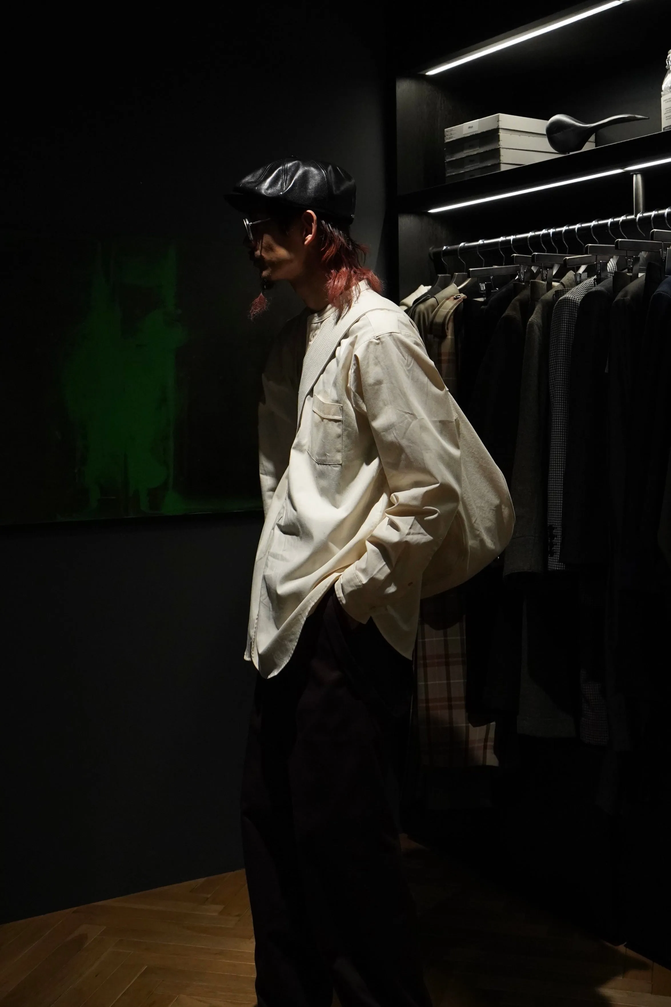 Taiga Takahashi NEWSBOY BAG (IVORY)