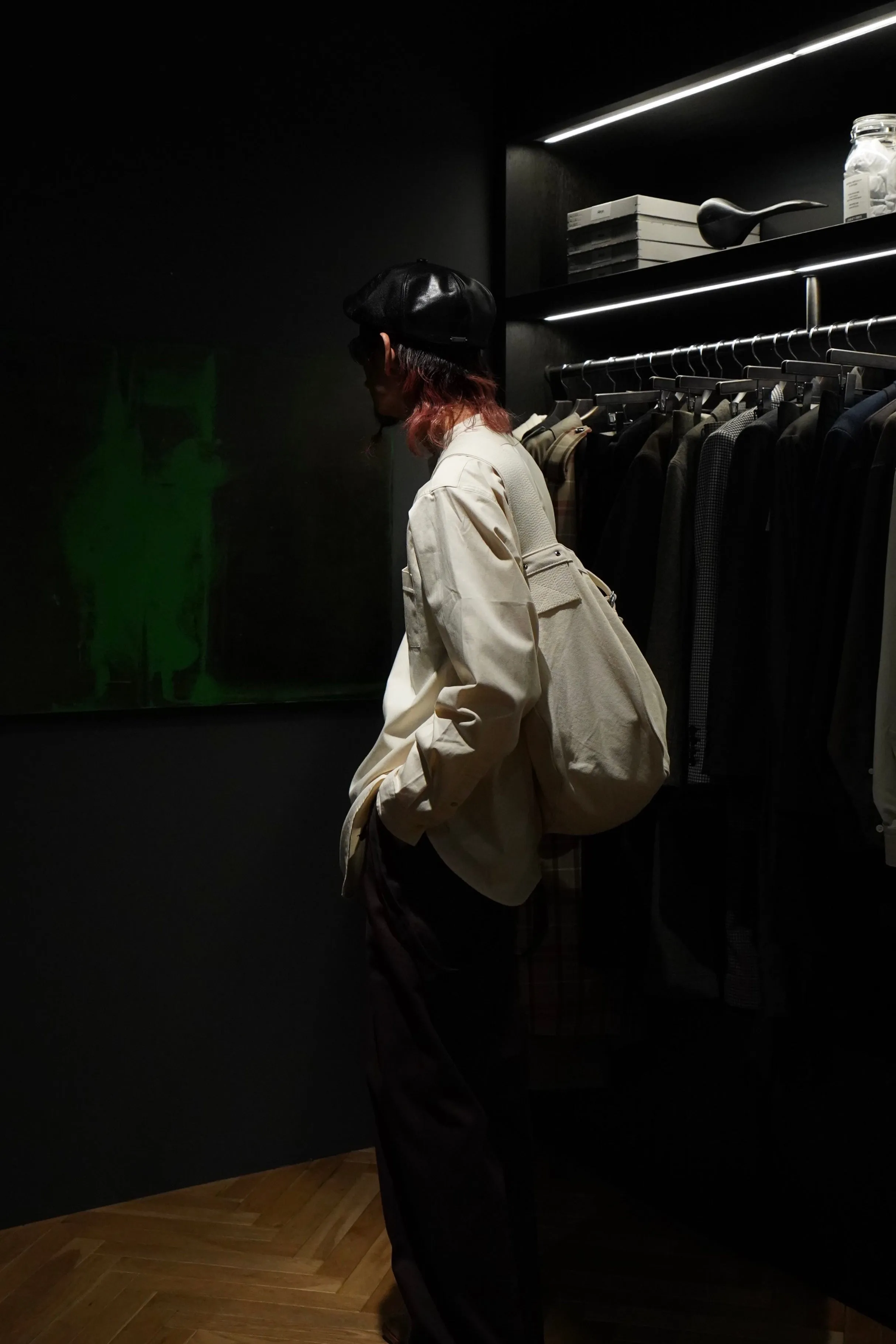Taiga Takahashi NEWSBOY BAG (IVORY)
