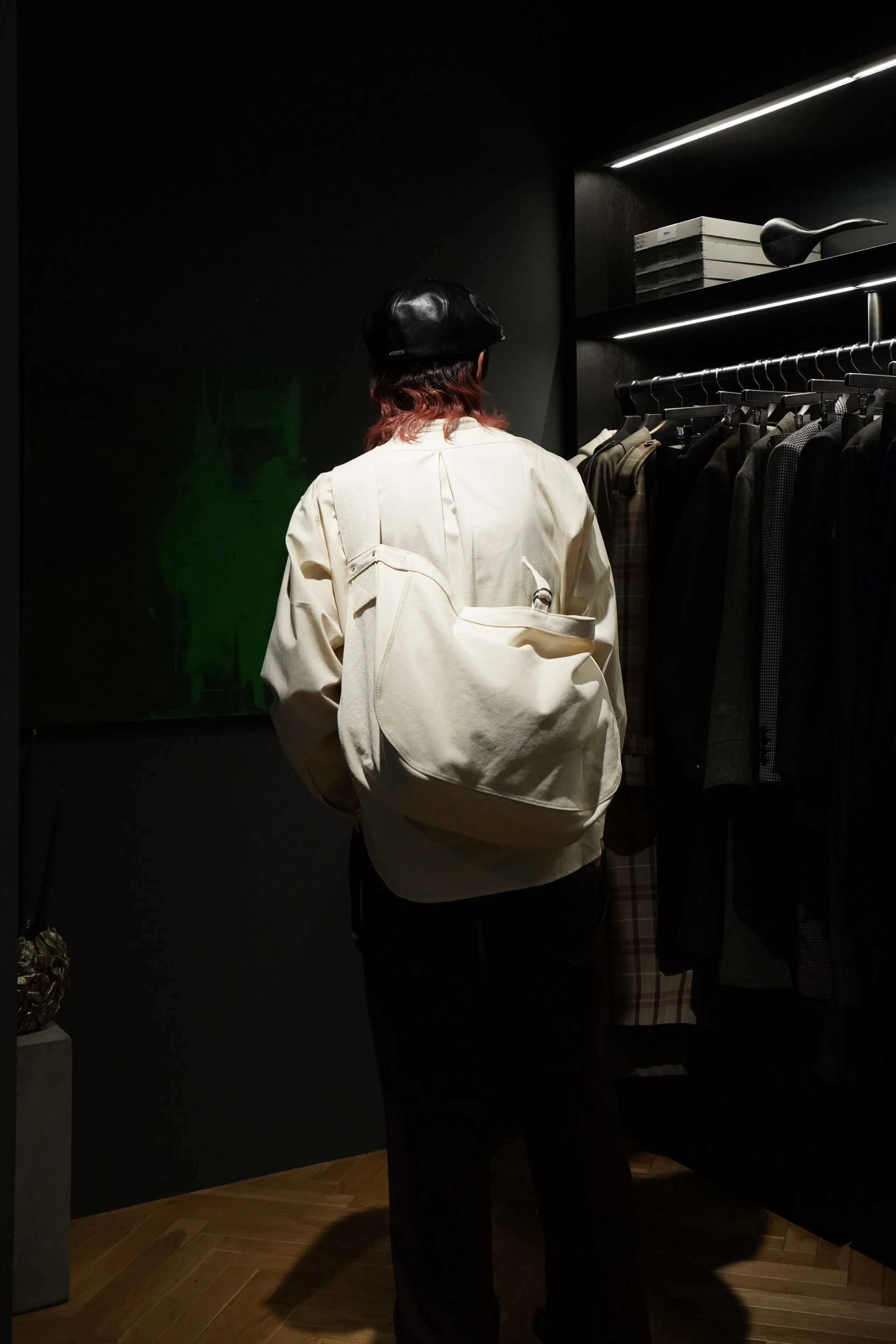 Taiga Takahashi NEWSBOY BAG (IVORY)