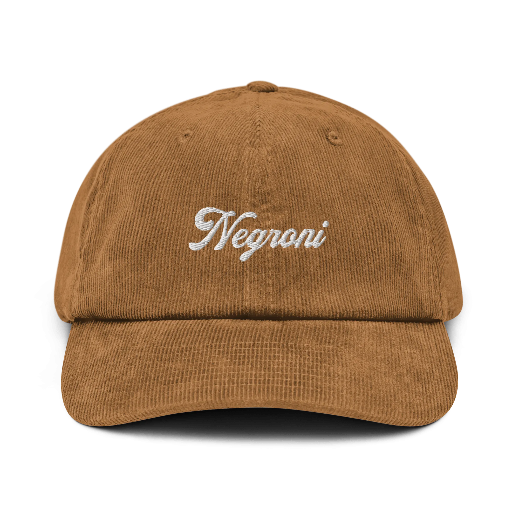 The Negroni Script Corduroy hat