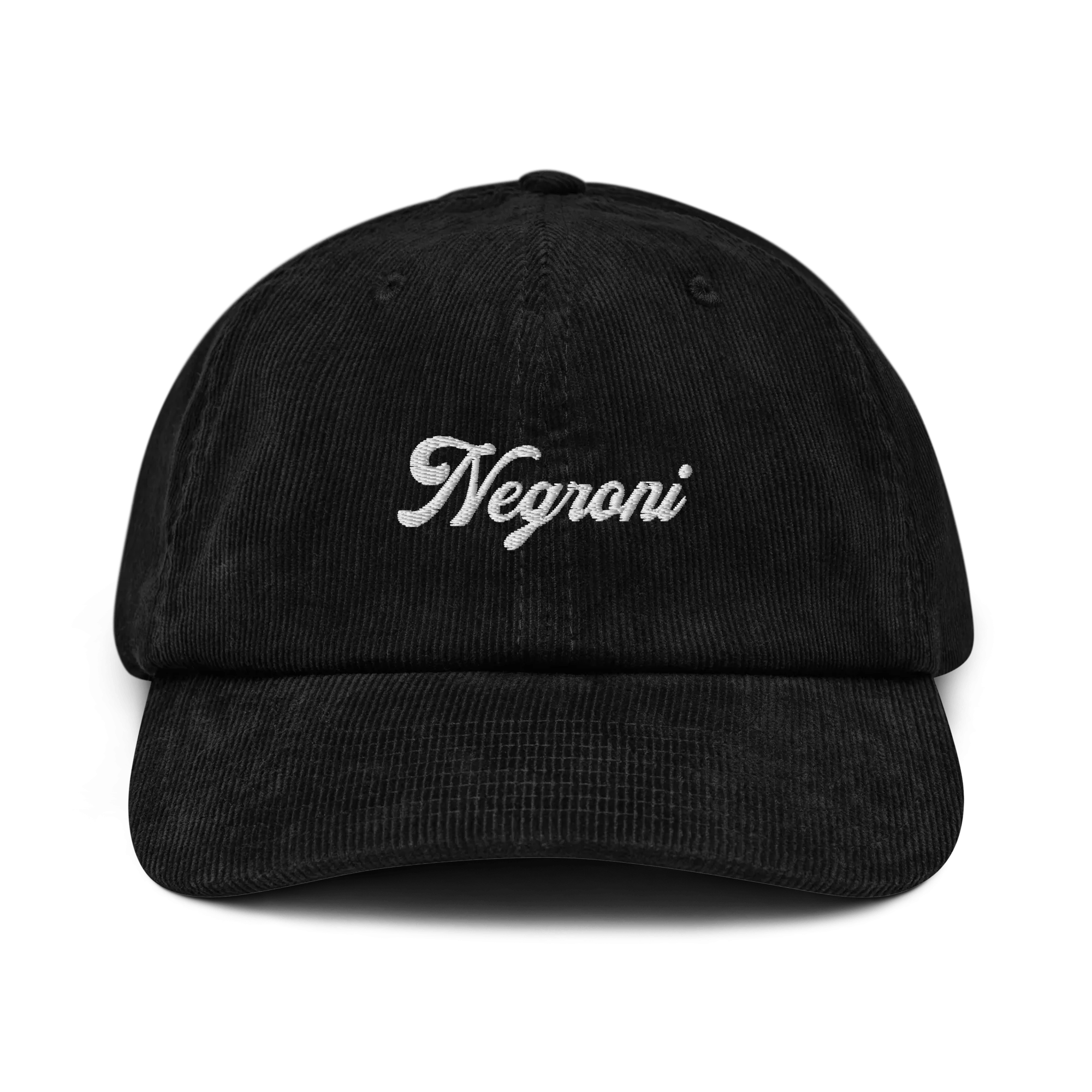 The Negroni Script Corduroy hat