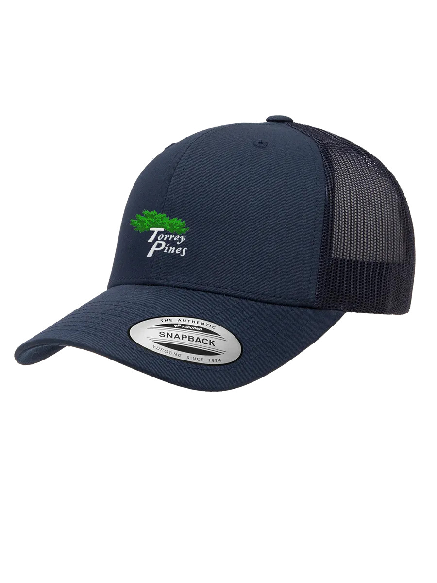 Torrey Pines Snapback Classic Mesh Trucker Cap