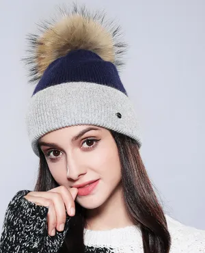 Trendy Rabbit Fur Beanie