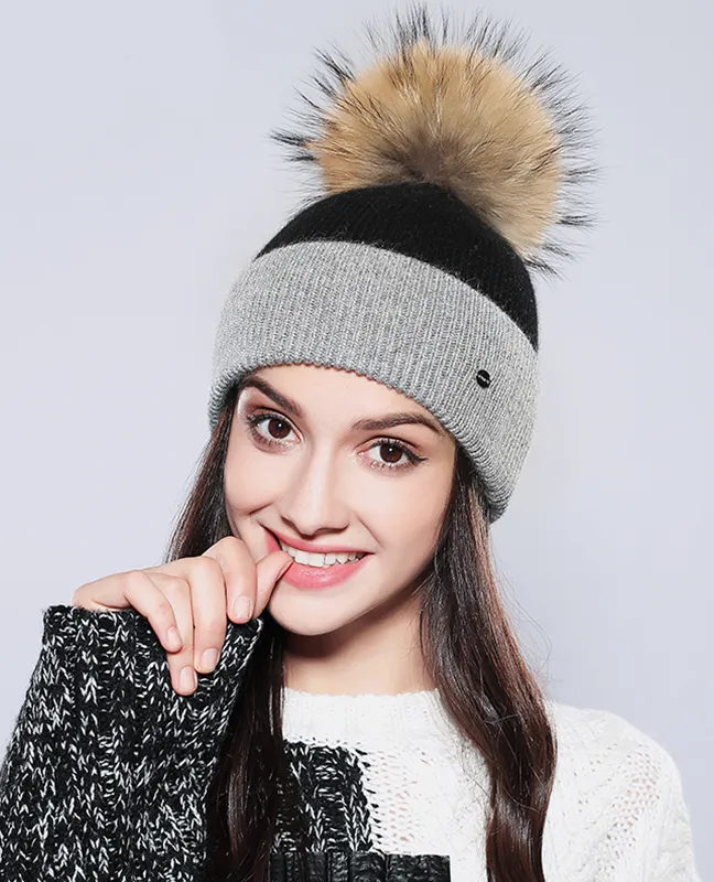 Trendy Rabbit Fur Beanie