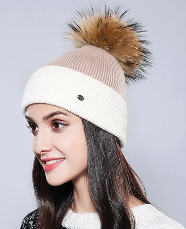 Trendy Rabbit Fur Beanie