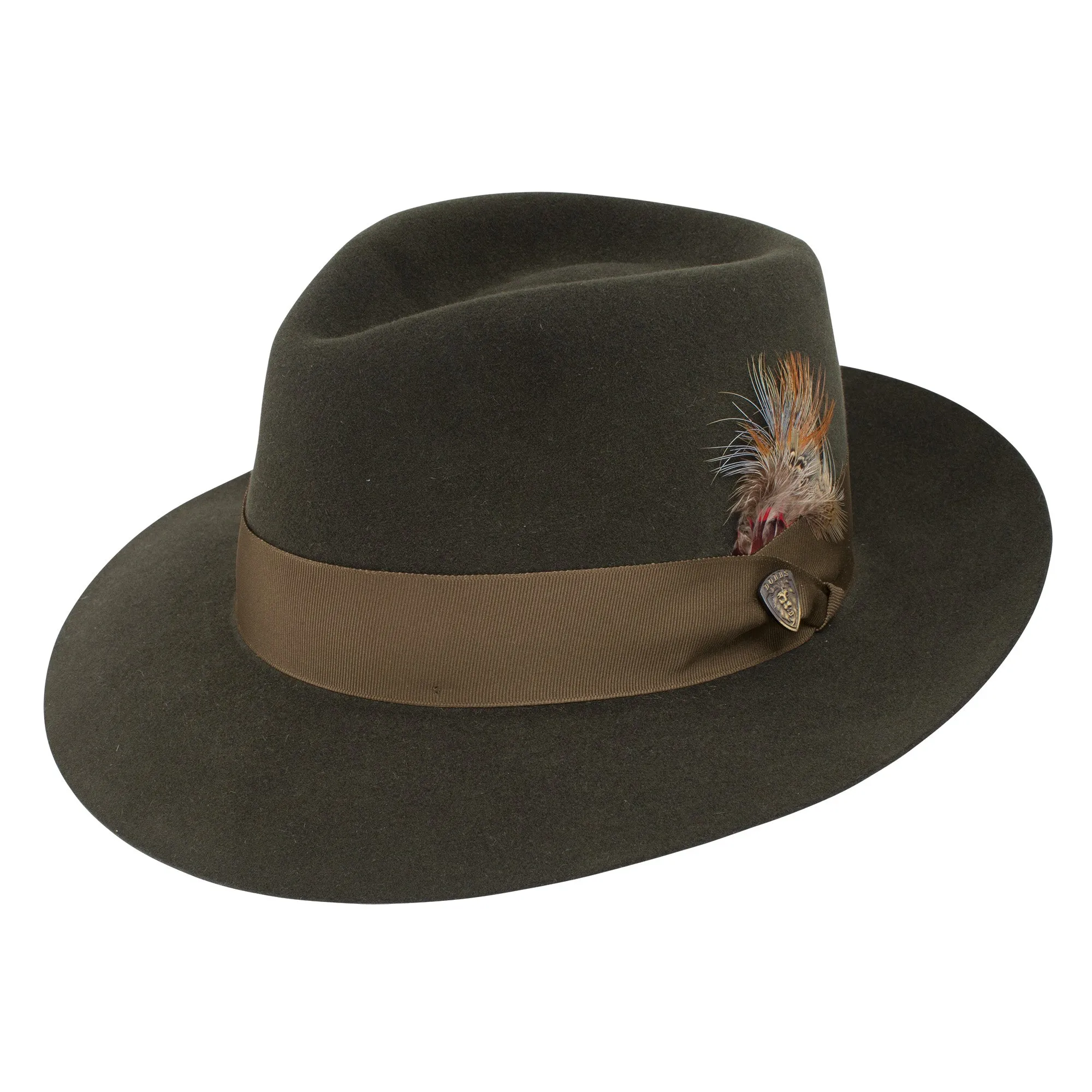 Vintage Vogue Wool and Fur Felt Fedora