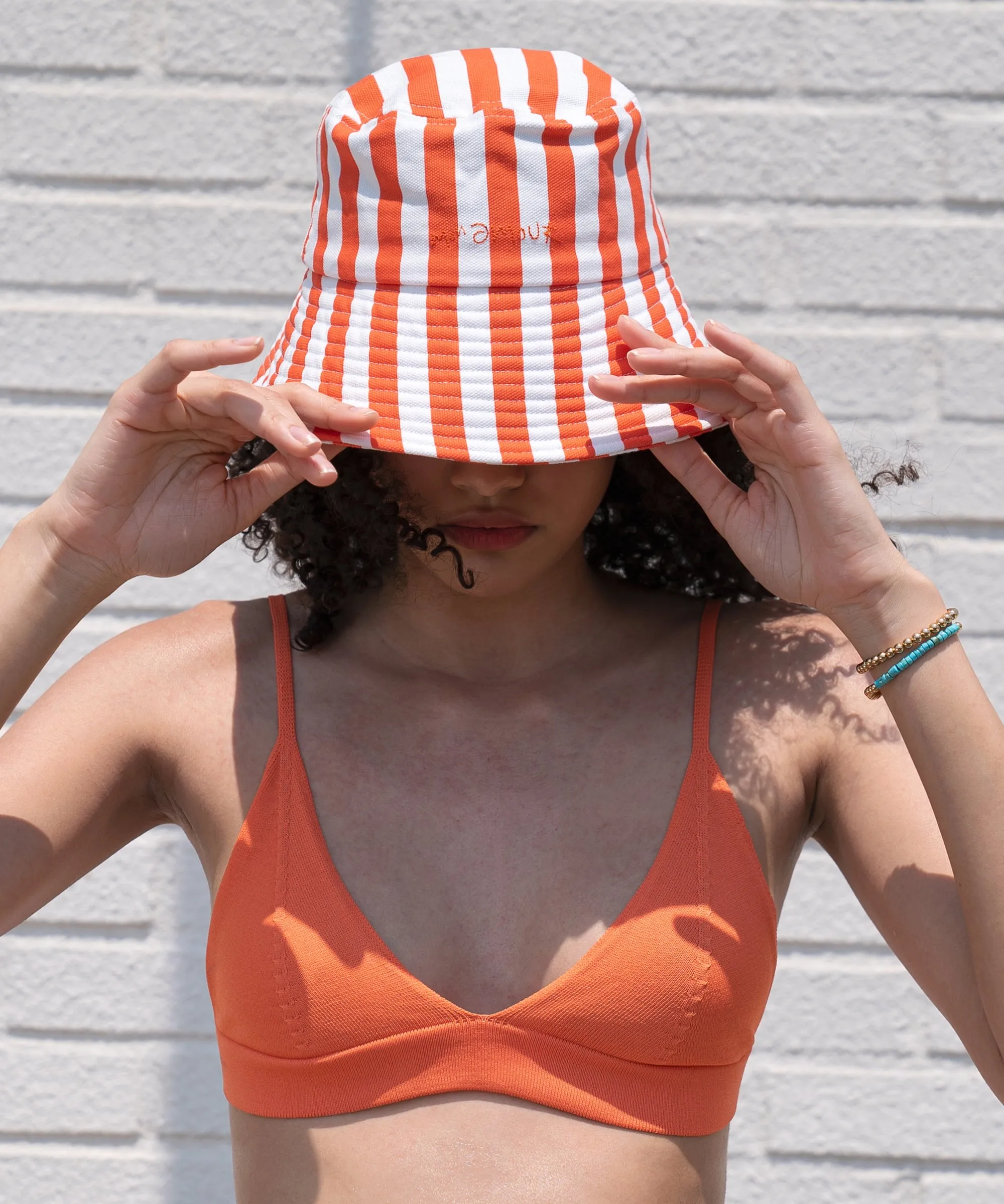 Vitamin Brunch Bucket Hat Orange