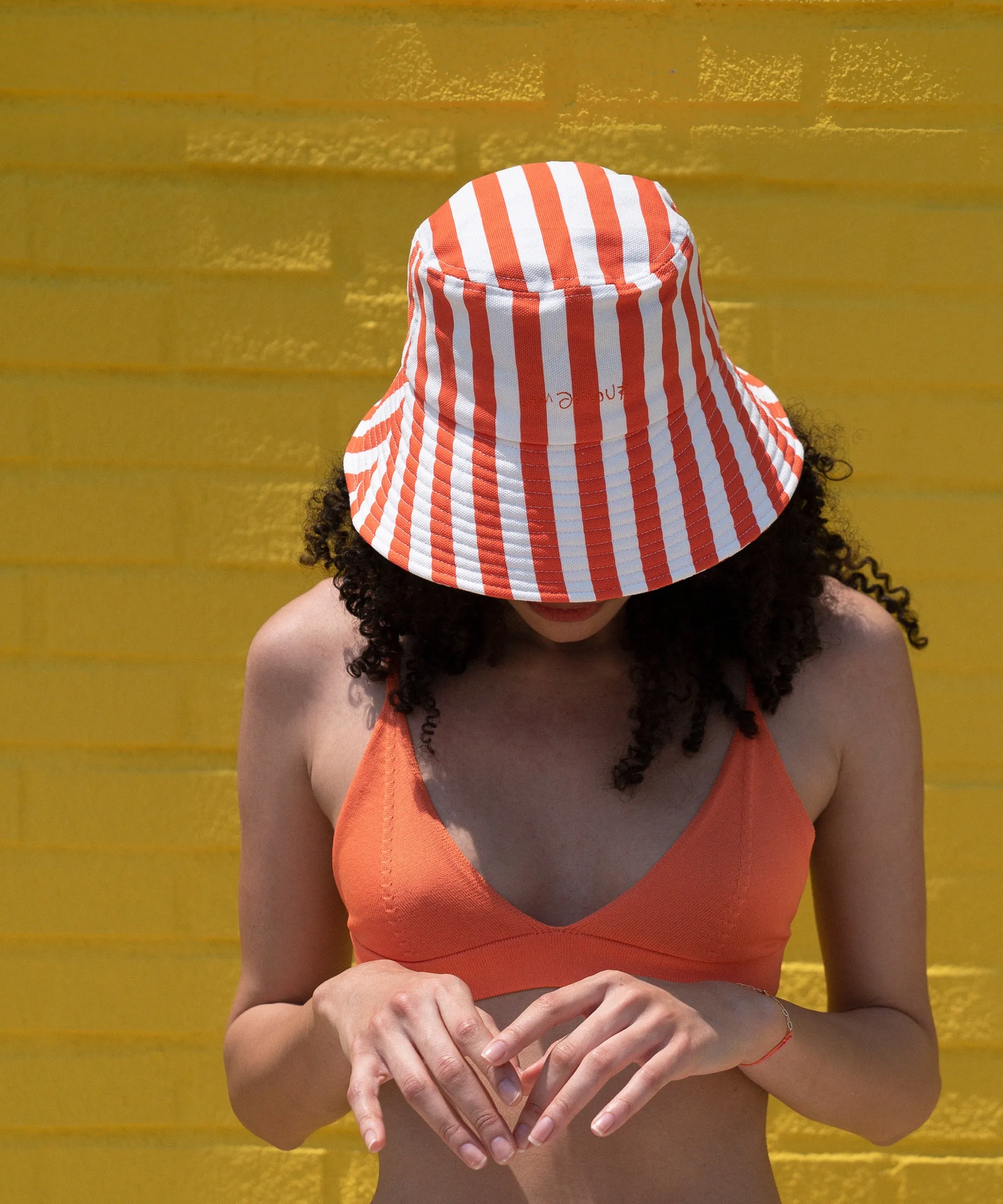 Vitamin Brunch Bucket Hat Orange