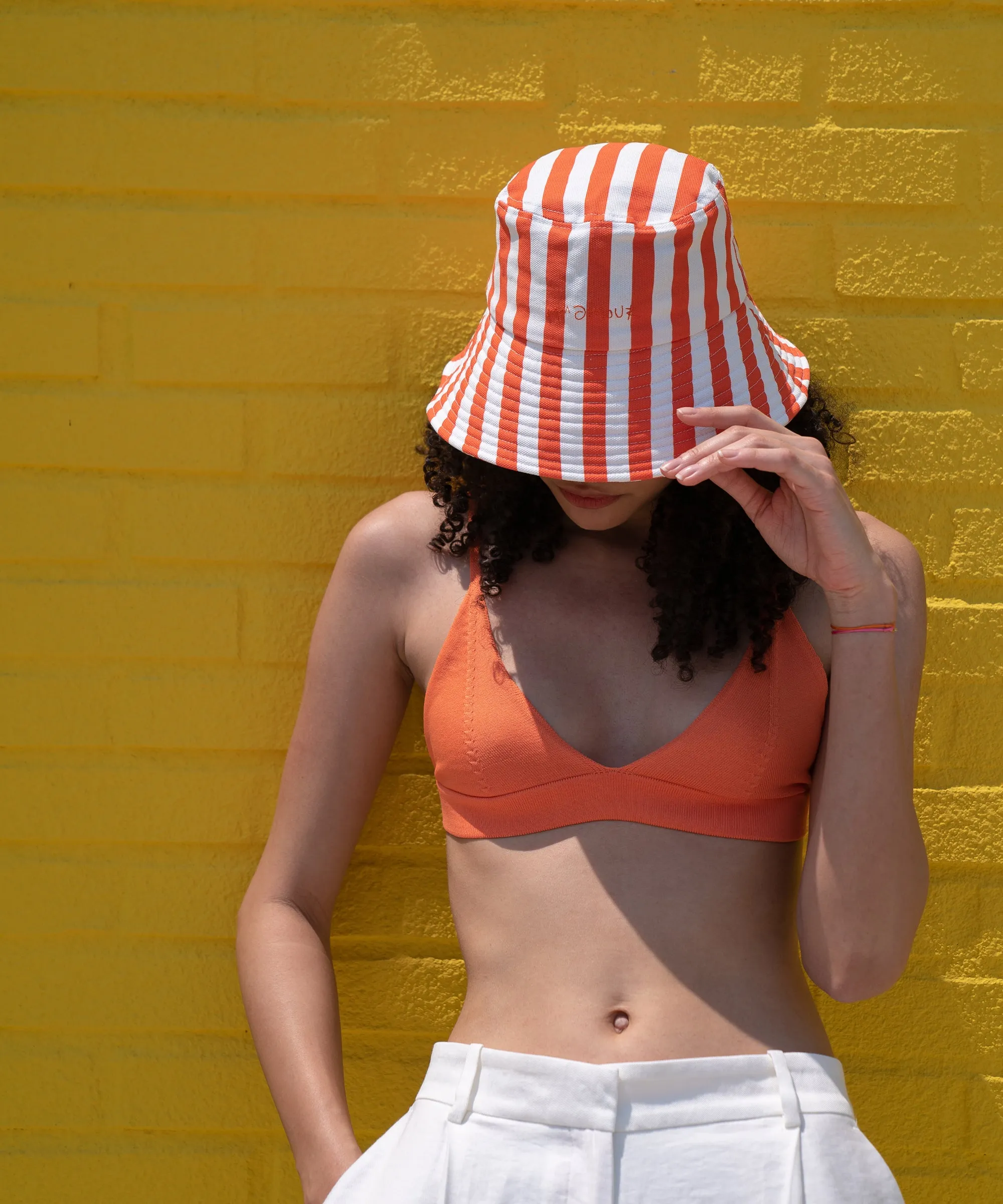 Vitamin Brunch Bucket Hat Orange