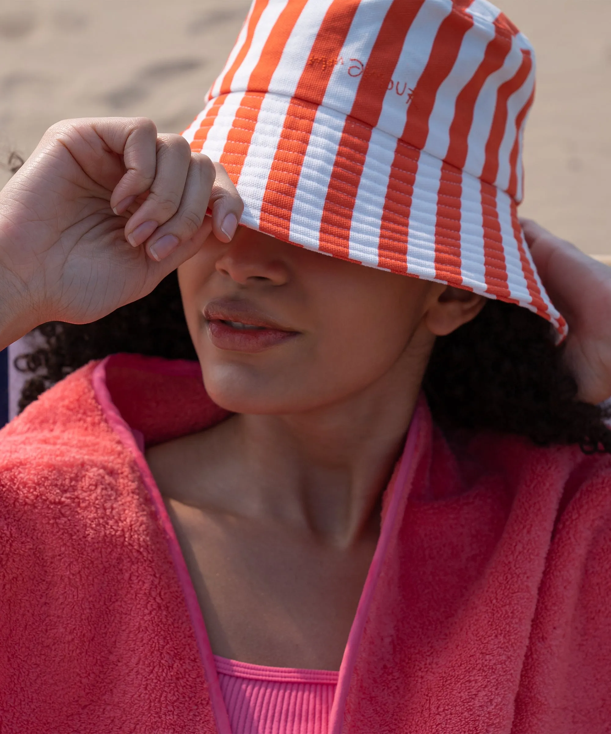 Vitamin Brunch Bucket Hat Orange