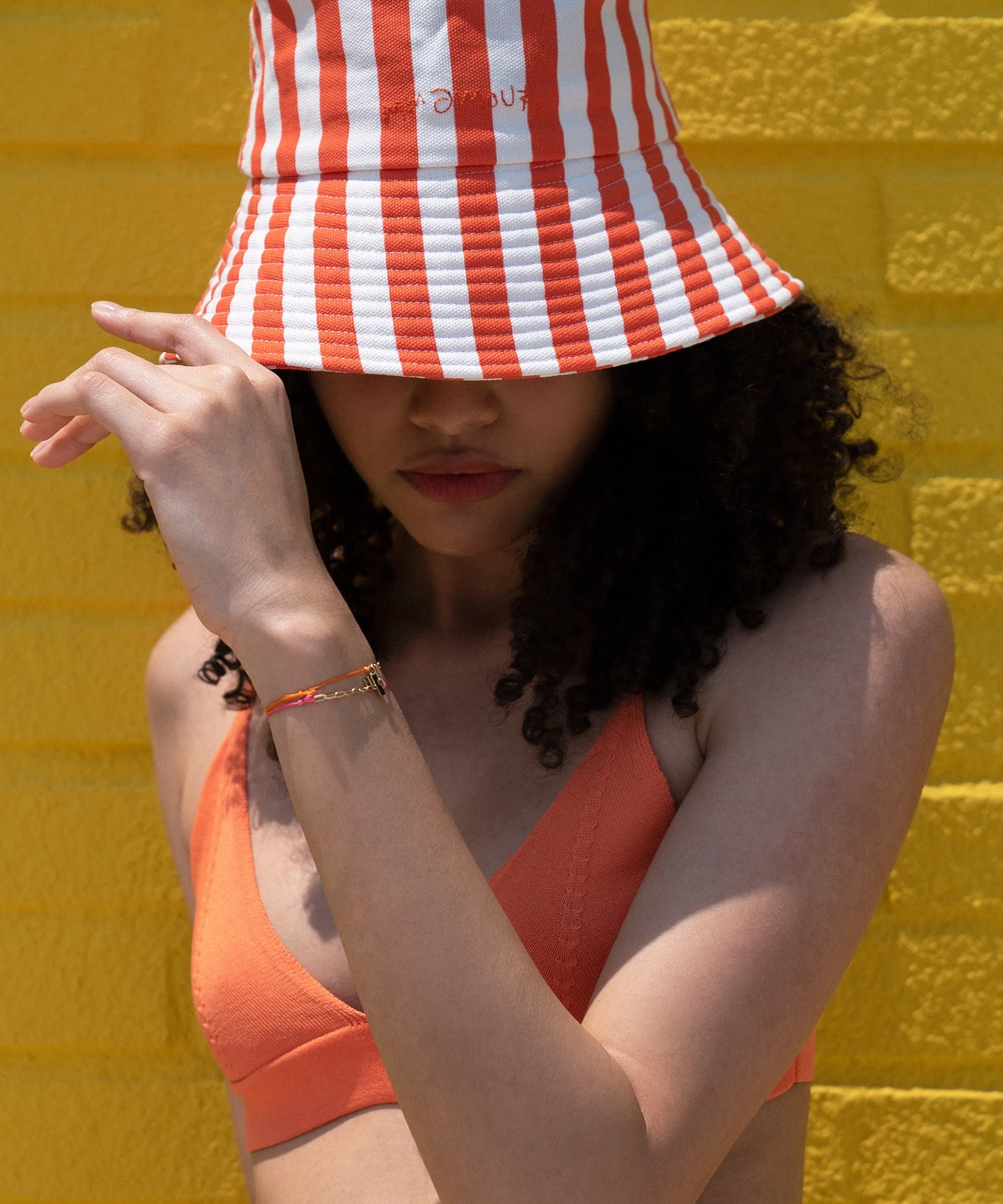 Vitamin Brunch Bucket Hat Orange